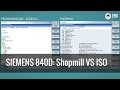 Siemens 840D: Shopmill VS codici G (ISO)
