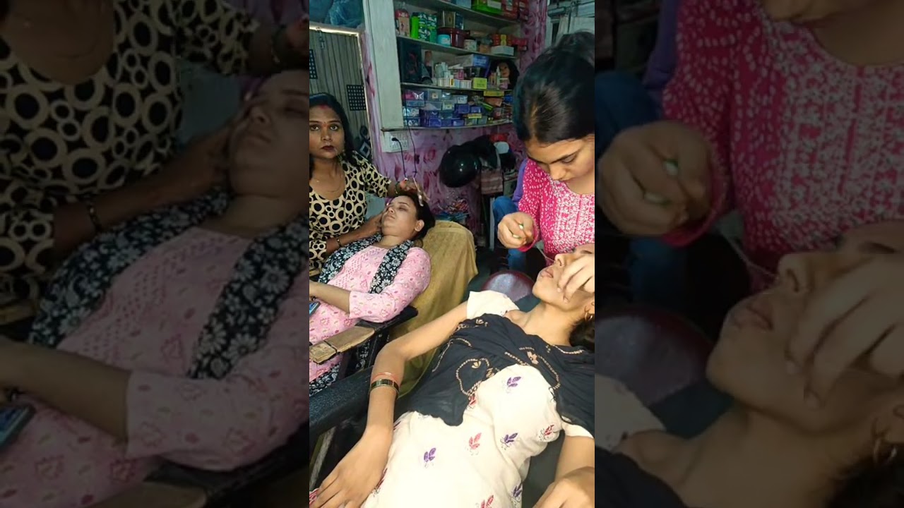 threading forehead upper lips