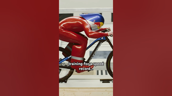 Bike Speed World Record 🏅