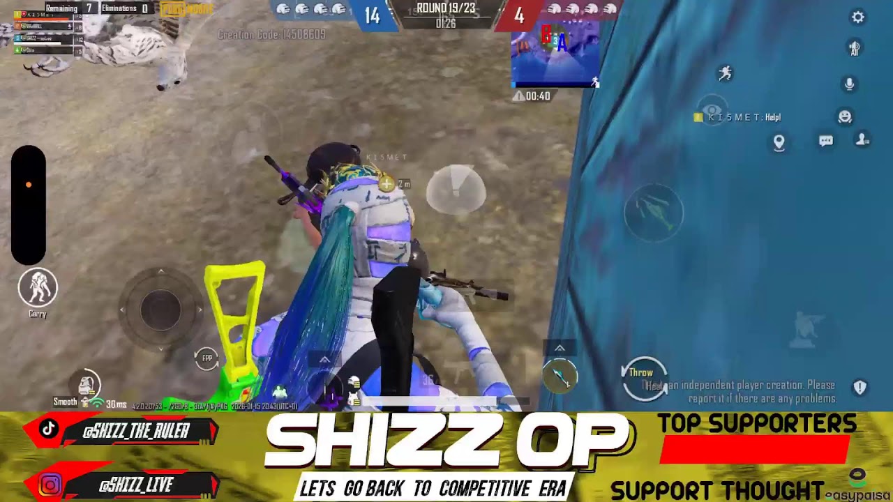 Live Conqueror Rank Push PUBG MOBILE | pUBG MOBILE AGGRESSIVE PLAYER 