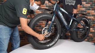 Kidsmate Supernova 20T Fat Tire Cycle Stylish Kids Bike With Wide Tyres Dual Disc Brakes