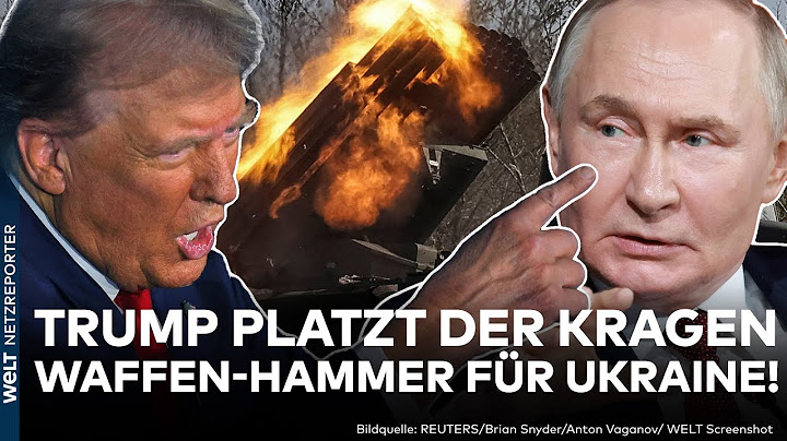 PUTIN'S WAR: Thunderclap! Trump is serious! US is supplying Ukraine with more weapons again
