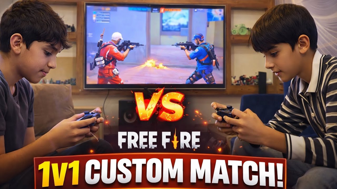 Playing free fire 4vs4 😇and also explaining about free fire