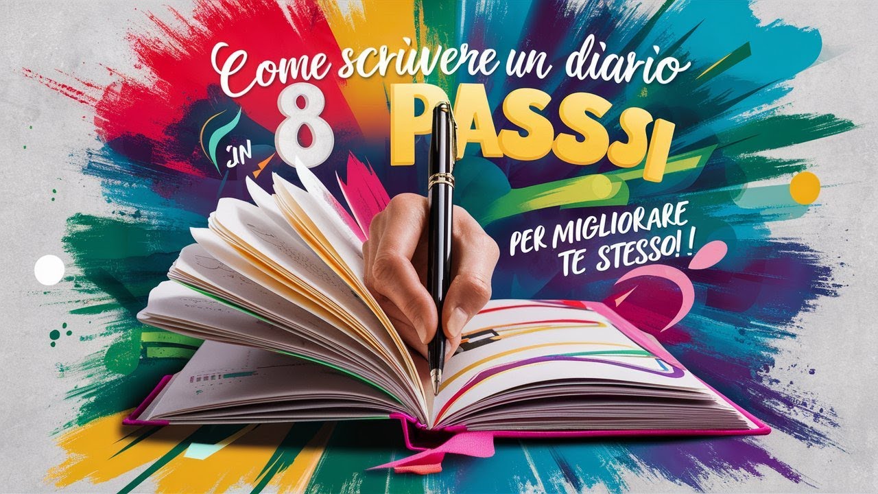 Come Scrivere un Diario In 8 passi Per Migliorare Te Stesso - YouTube