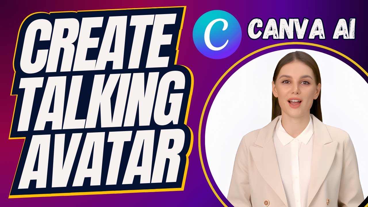 Create a Talking Ai Avatar in Canva (Canva Ai l Step by Step Tutorial)