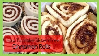 How to make Gluten Free Cinnamon Rolls *Recipe Down Below!*