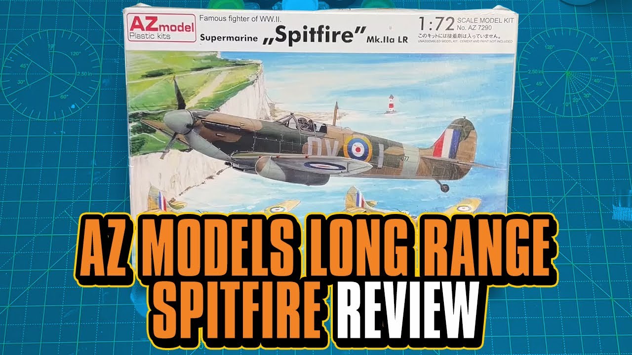 IX/XVI 3 en 1 # 7706 AZ Models 1/72 Supermarine Spitfire Mk 