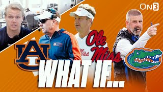 MAJOR College Football What Ifs | Auburn Beats Bama? | Ole Miss Wins SEC? | Gators BEAT Miami, FSU?