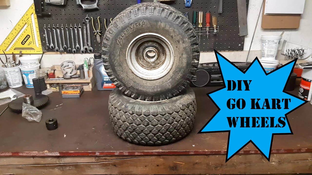 DIY Go Kart Wheels YouTube