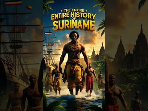 THE ENTIRE HISTORY OF SURINAME IN 60 SECONDS || #Suriname #HistoryIn60Seconds