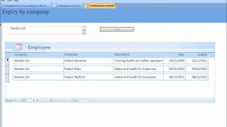 Training manager - software