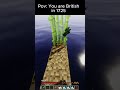 Pov: You are British in 1725 #minecraft #funny #british