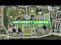 Designing a university campus in cities skylines 2  speedbuild