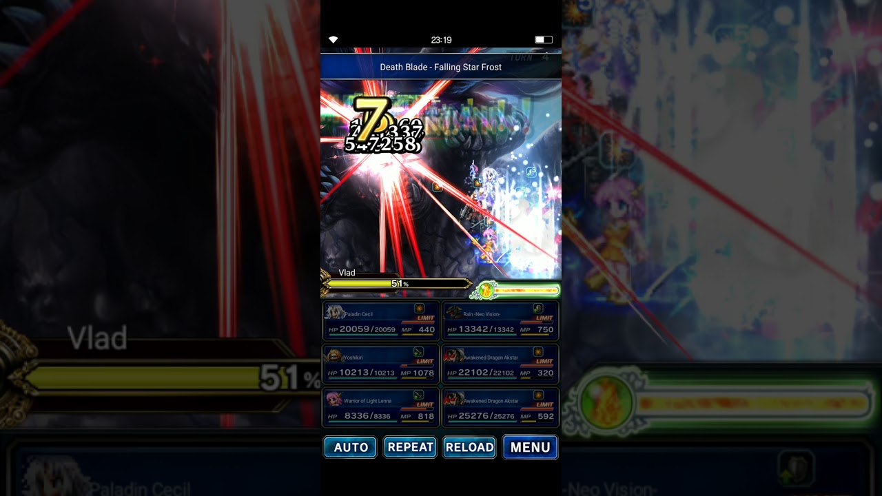 [FFBE]: Vlad Series Boss Battle