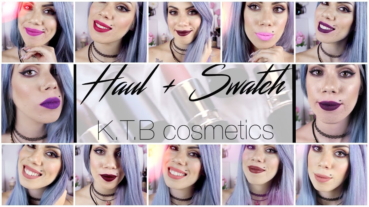 Mega HAUL + SWATCH♡K.T.B Cosmetics♡Matte Liquid Lip+Matte Lipsticks