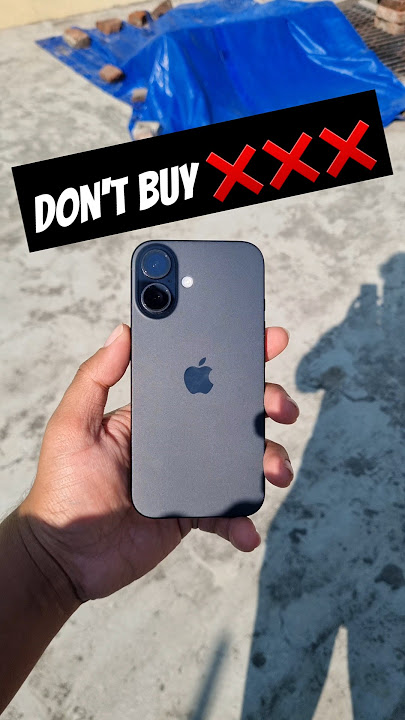 1 BIG PROBLEM With iPhone 16 ❌❌❌