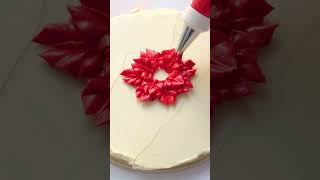 Nochebuena #buttercream #cake