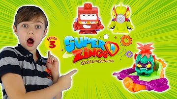 Superzings Series 3 New Characters Ultra Rare Mr King