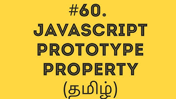 JavaScript Prototype Property in Tamil | JavaScript Properties in Tamil