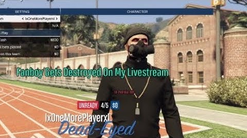 RNG Fanboy Gets Rekt On Live Stream | GTA V Online ! Must Watch !