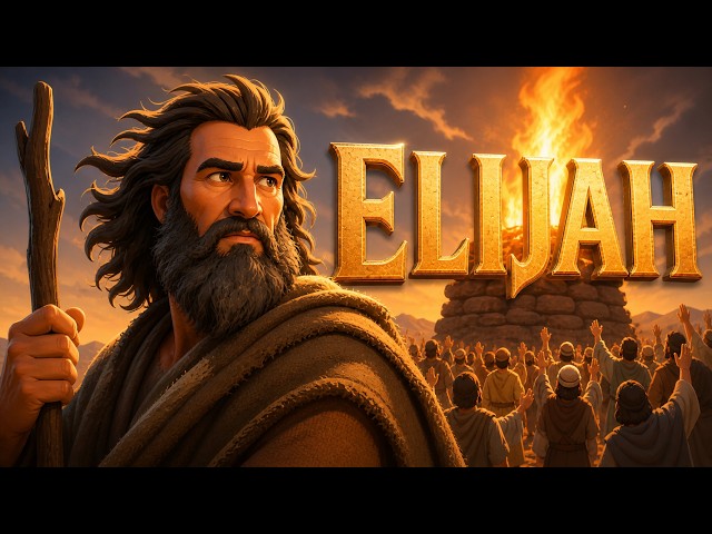 The Prophet of Fire: The Complete Life and Miracles of Elijah | Ai Animated Bible Story