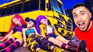Le BUS KPOP DEMON HUNTERS A FAIT UN ACCIDENT !