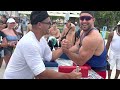 Grandpa Just Too Strong at Arm Wrestling