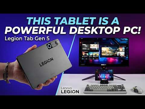 I Turned This Android Tablet Into A Gaming Pc! - Lenovo Legion Tab Gen 5