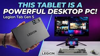 I Turned This Android Tablet Into A Gaming Pc - Lenovo Legion Tab Gen 5