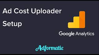 Ad Cost Uploader Google Sheets add on setup