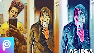 MIRROR SELFIE PHOTO EDITING | PICSART TOUTOREAL | AS IDEA screenshot 2