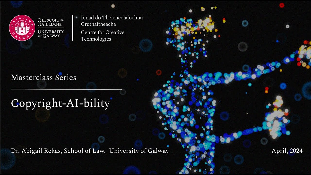 Copyright-AI-bility – Masterclass @ Centre for Creative Technologies