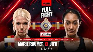 Full Fight l Marie Ruumet vs Jitti l มารี รูเมต vs จิตติ l RWS