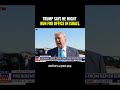 Trump says he might run for Prime Minister in Israel: They love me over there