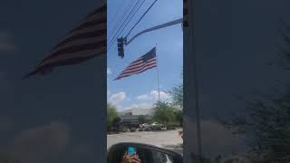 One of the biggest US flags I ve ever seen Located in San Bernardino CA