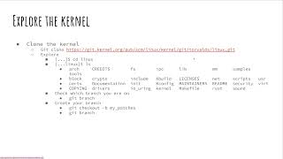Intro to Linux Kernel patching
