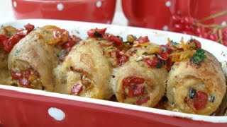 Рулетики из свинины с начинкой.(вторые блюда из свинины) Рулетики из свинины с начинкой.(вторые блюда из свинины)
