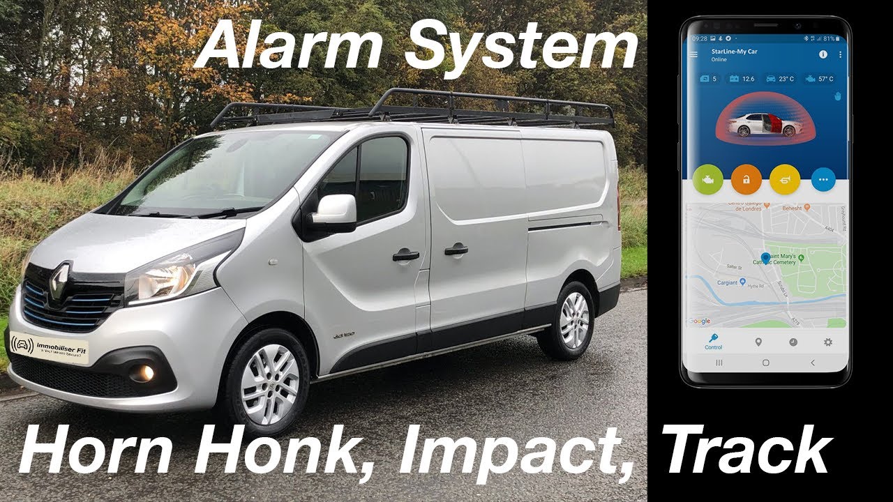 Renault Trafic Alarm System Upgrade Alarm, Immobilise, Track