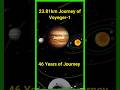 वॉयेजर 1 की 46 सालों की अवकाश यात्रा. #fact #shortsvideo2023 #amazingfacts #voyeger1