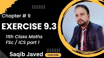 11th Class Math | Exercise 9.3 Complete | Trigonometric Ratios Made Easy