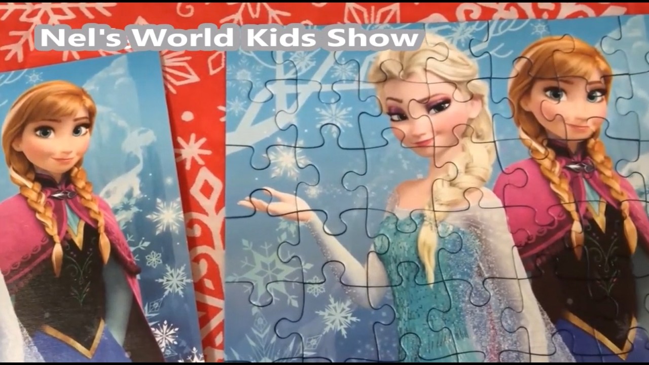 Frozen Anna and Elsa Puzzle!❄️| Հավաքում ենք Աննա և Էլսա փազլը #puzzle #kids #annaelsa