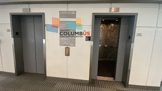 (Now Modded) DOVER Traction Atrium Elevators | Greater Columbus Convention Center | Columbus, OH