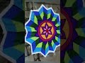 #3d Rangoli #1st try
