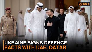 Ukraine signs defence pacts with UAE, Qatar & more news | DD India Newshour | 9 PM IST