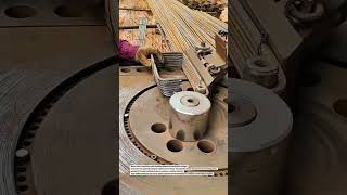 Precision Rebar Bending Machine in Action–Fast, Accurate Steel Shaping #Construction #Rebar