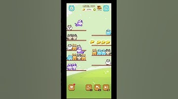 Cat Sort Level 999 with Puzzle_Daddy