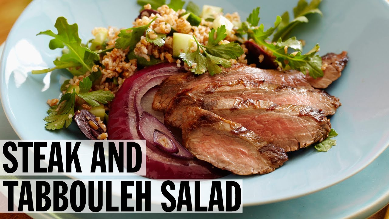 Healthy Steak and Tabbouleh Salad | Food Network