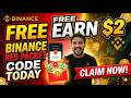 Earn $2 Free | 31 March Binance Red Packet Code Today 