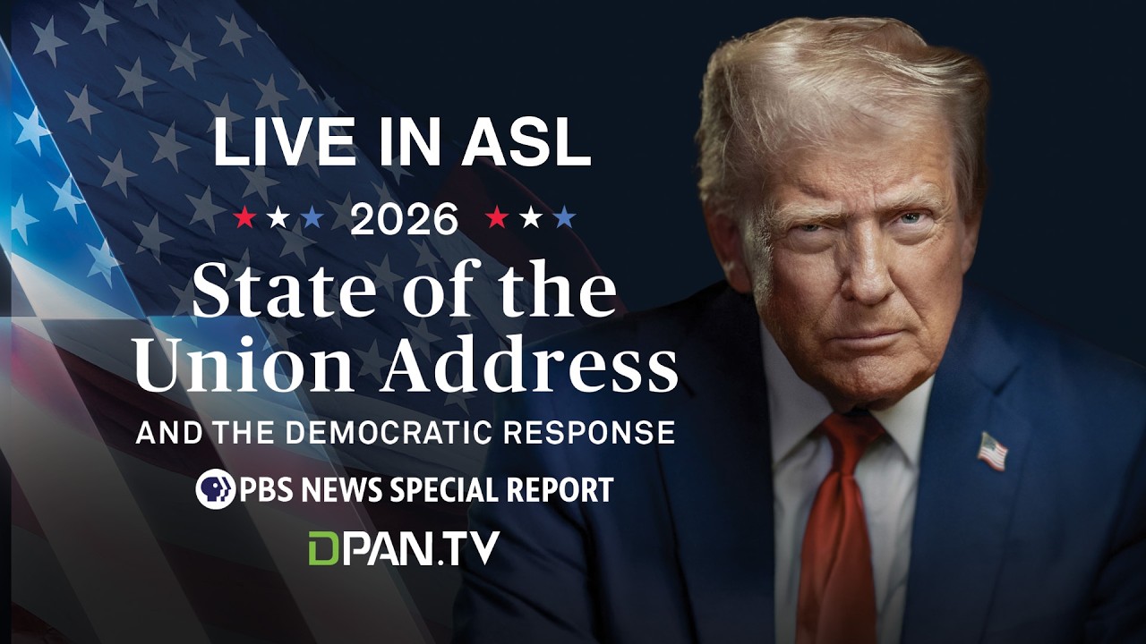 LIVE IN ASL: President Donald Trump’s 2026 State of the Union Address