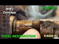 Motorcycle Restoration - Part 03 (Engine strip down #2) WW2 Zundapp KS600 (Like KS750)